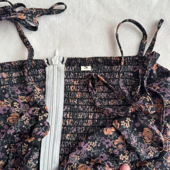 Floral Milkmaid Mini Dress - Picture 3 of 4